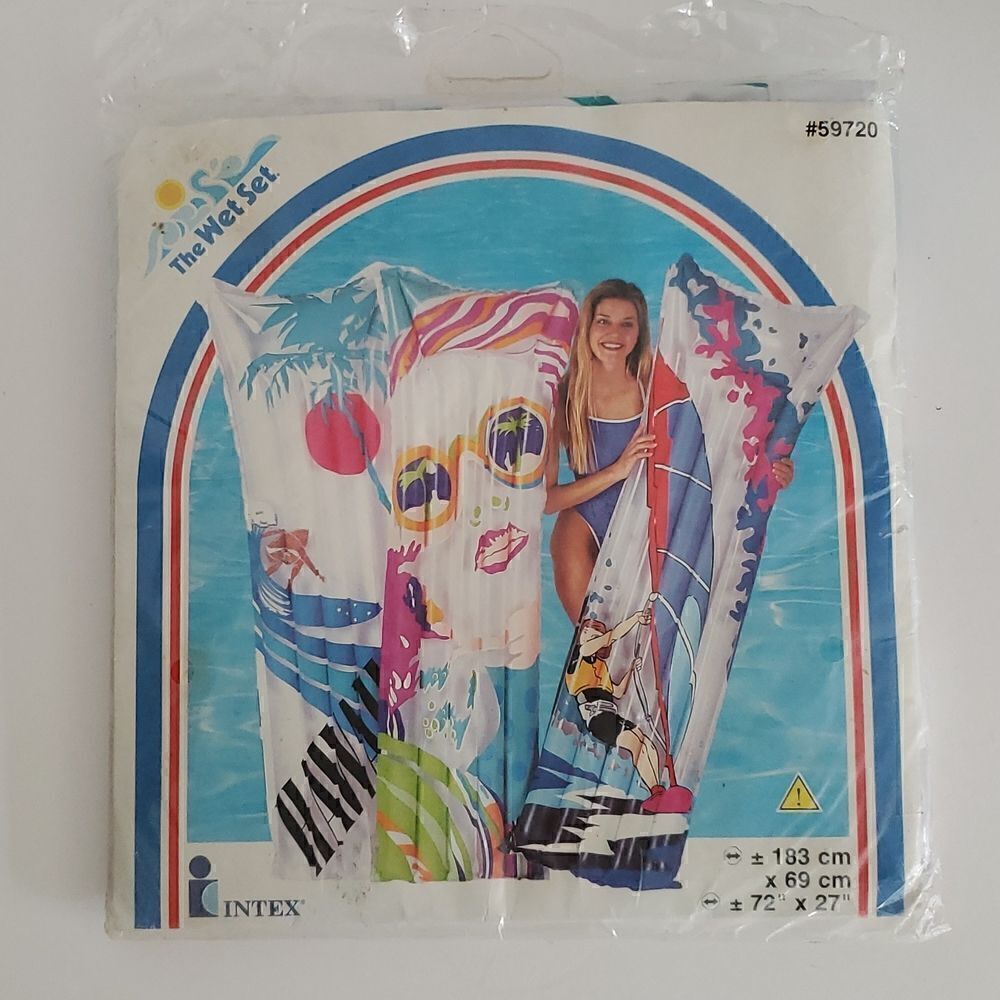 Vintage The Wet Set New Package Pool Float by Intex